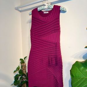 Calvin Klein Purple Bodycon dress. Only worn once! Size 8
